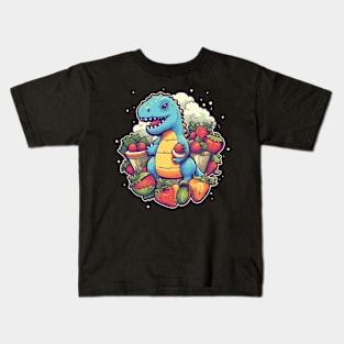 Dino Berry Kids T-Shirt